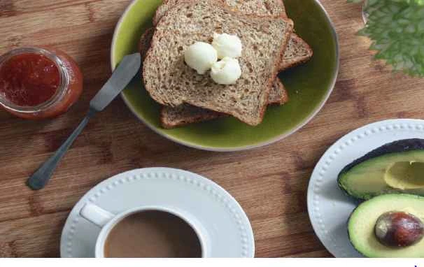 avocado toast breakfast